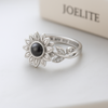 Remember - Anello Girasole personalizzato con foto - Regolabile
