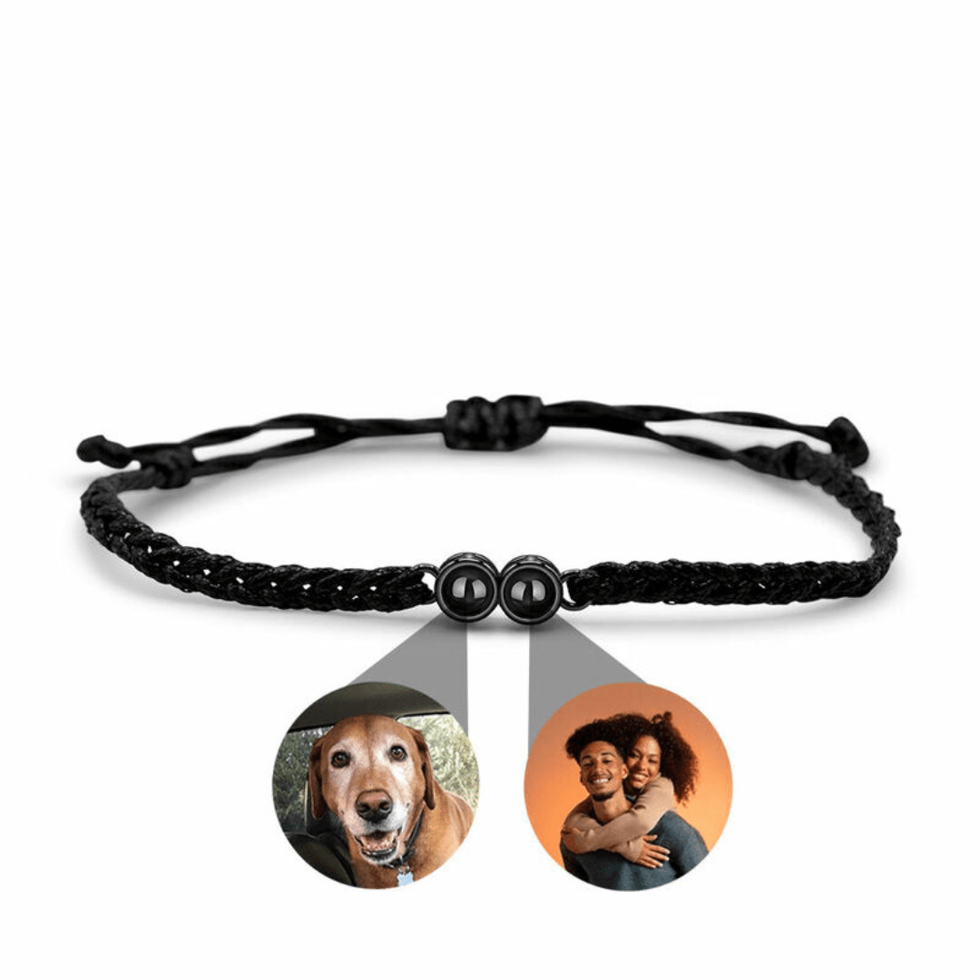 Remember Bracciale Double personalizzato con due foto - Joelite Gioielli