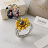 Remember - Anello Girasole personalizzato con foto - Regolabile