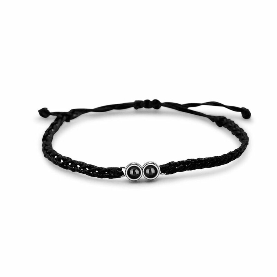 Remember Bracciale Double personalizzato con due foto - Joelite Gioielli