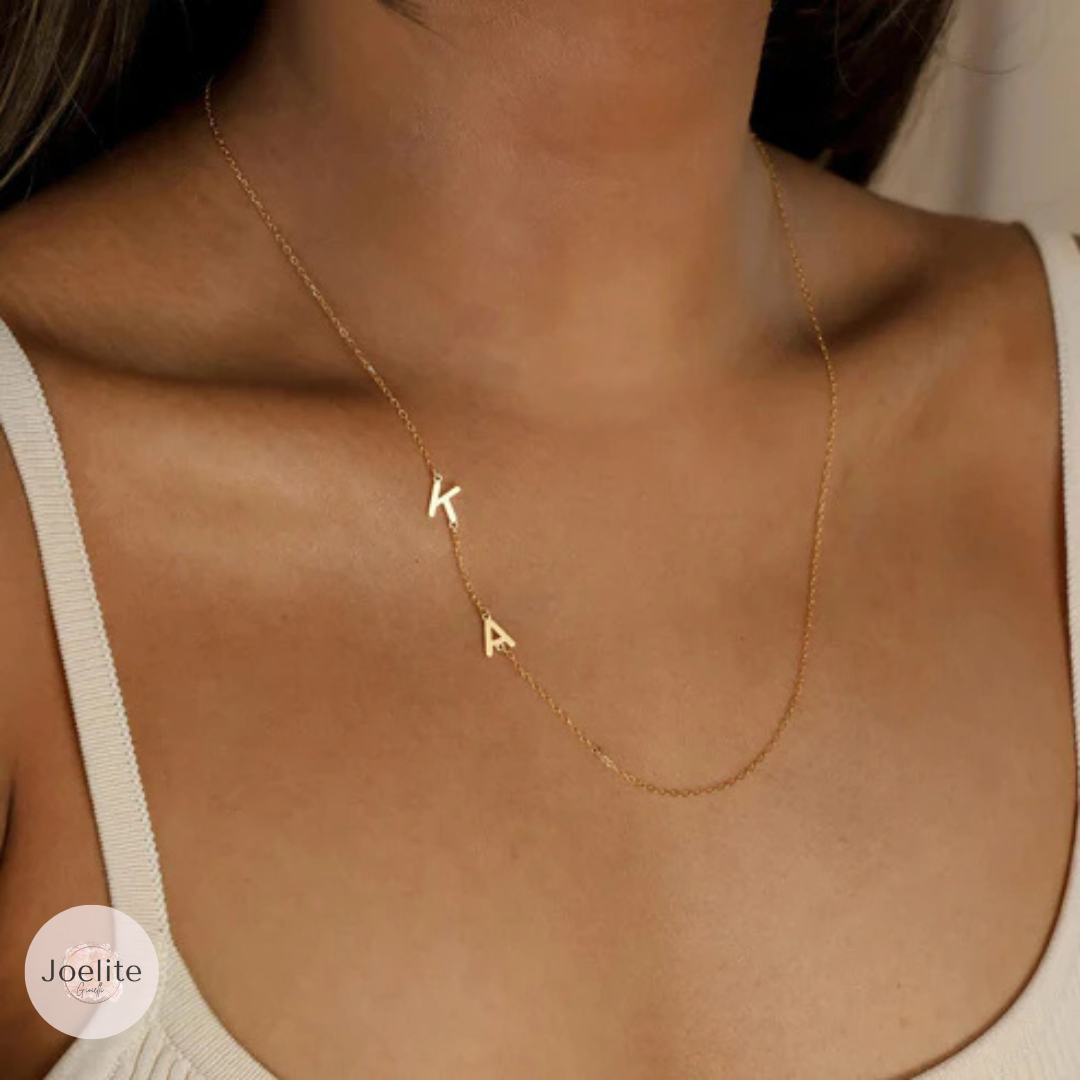 Collana Personalizzata con Lettere | Acciaio Inossidabile