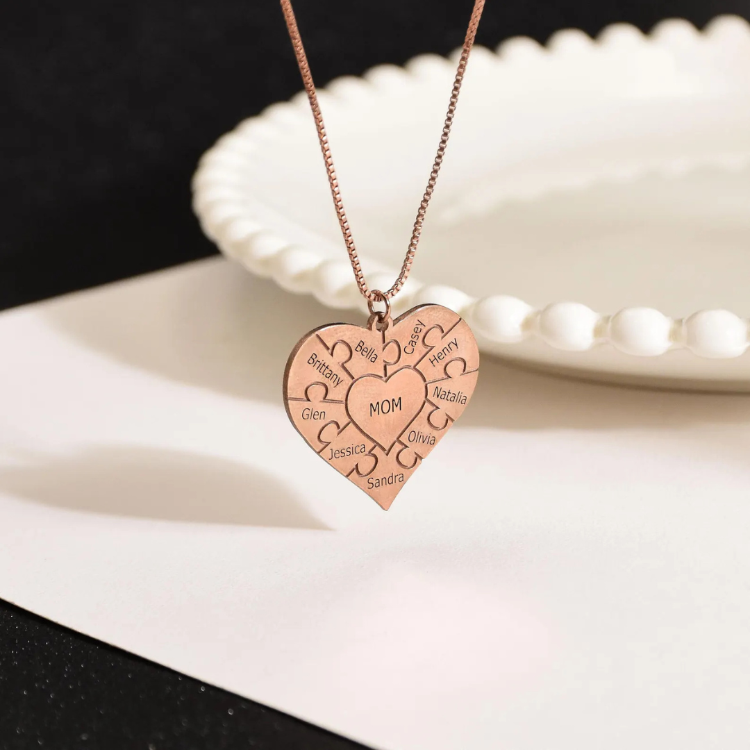 Collana Pezzi del Mio Cuore | Acciaio Inossidabile