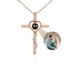 Collana in argento sterling con foto incisa personalizzata: ricordo di un ritratto di famiglia - Italia Collana in argento sterling con foto incisa personalizzata: ricordo di un ritratto di famiglia - Italia