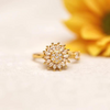 Sunflower™ Set Anello e Collana Antistress in Acciaio