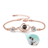 Remember™ Bracciale con pietre preziose, personalizzato con foto - Joelite Gioielli