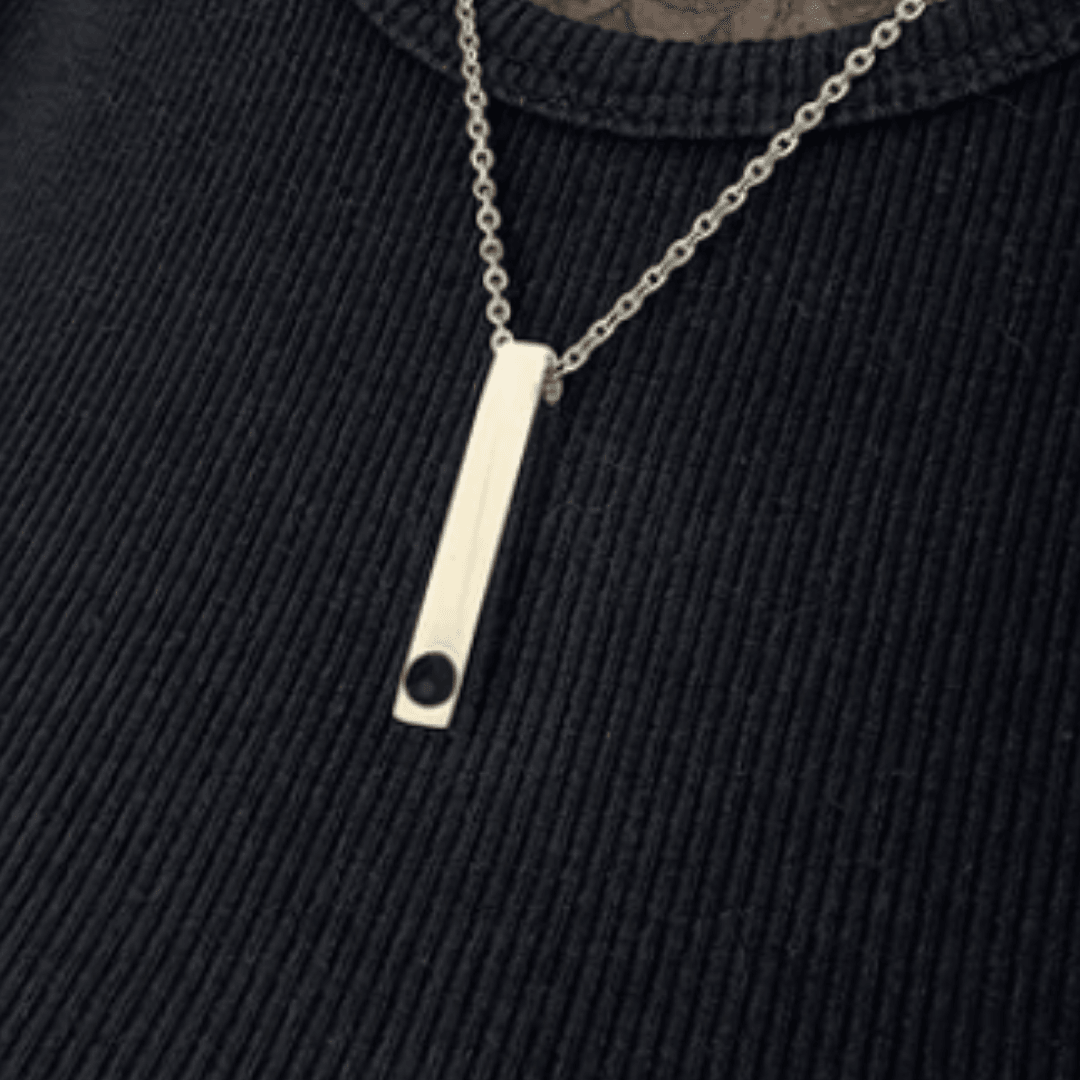 Remember Collana in Acciaio personalizzata con foto - Joelite Gioielli