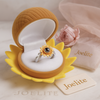 Remember - Anello Girasole personalizzato con foto - Regolabile
