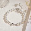 Remember Bracciale con Perle personalizzato con foto