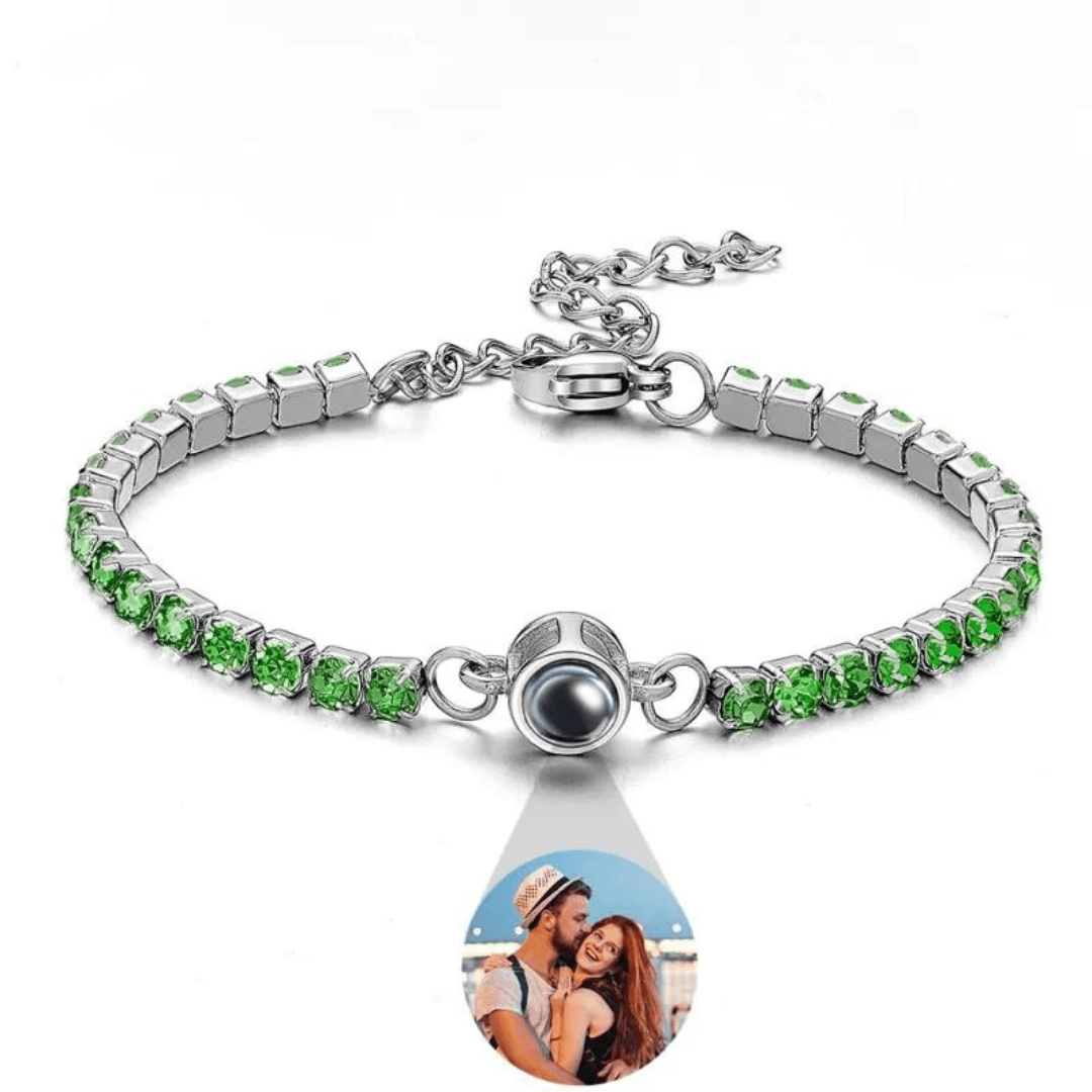 Remember™ Bracciale Tennis personalizzato con foto - Joelite Gioielli