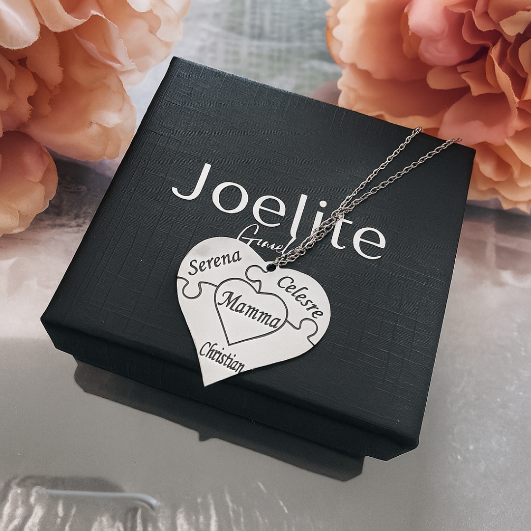 Collana Pezzi del Mio Cuore | Acciaio Inossidabile