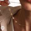 Collana Personalizzata con Lettere | Acciaio Inossidabile
