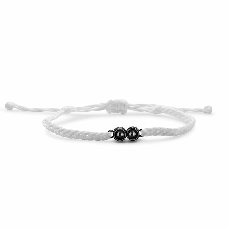 Remember Bracciale Double personalizzato con due foto