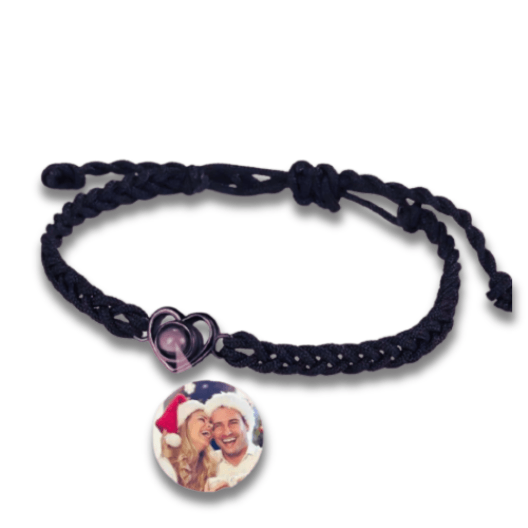 Remember™ Bracciale a cuore personalizzato con foto - Joelite Gioielli